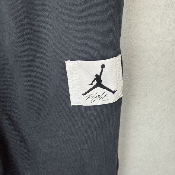 Nike Air Jordan Flight Essentials Pants Mens Large Black DA9812-010 - Picture 2 of 8